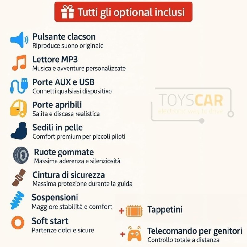 Auto Elettrica Jeep Adventure 12V per Bambini | Toyscar