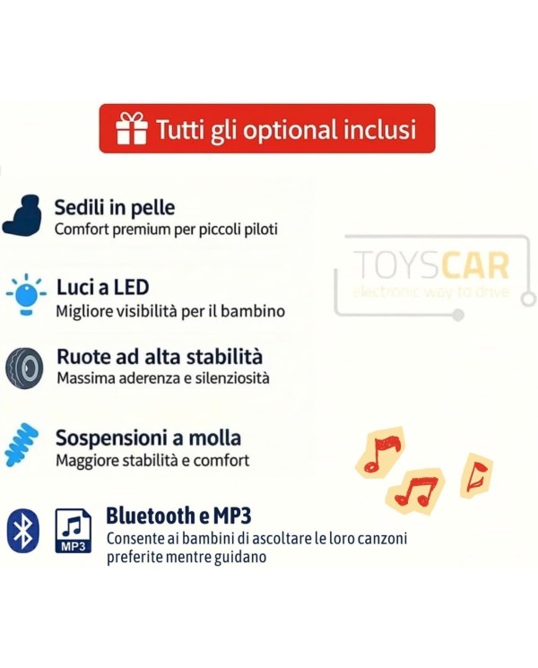 Moto Elettrica Bambini Aprilia RX 12V Cross SEDILI IN PELLE Luci Led BLUETOOTH Sospensioni A Molla blue