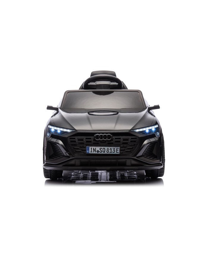 Auto Macchina Elettrica per Bambini 12V Audi SQ8 e-tron Sedile Pelle con Telecomando Cintura di Sicurezza Porte Apribili