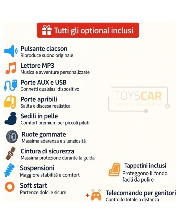 Auto Macchina Elettrica Jeep Toyota Fj Cruiser 12V Ruote in Gomma Full Optional Sedile Pelle Porte Apribili Telecomando