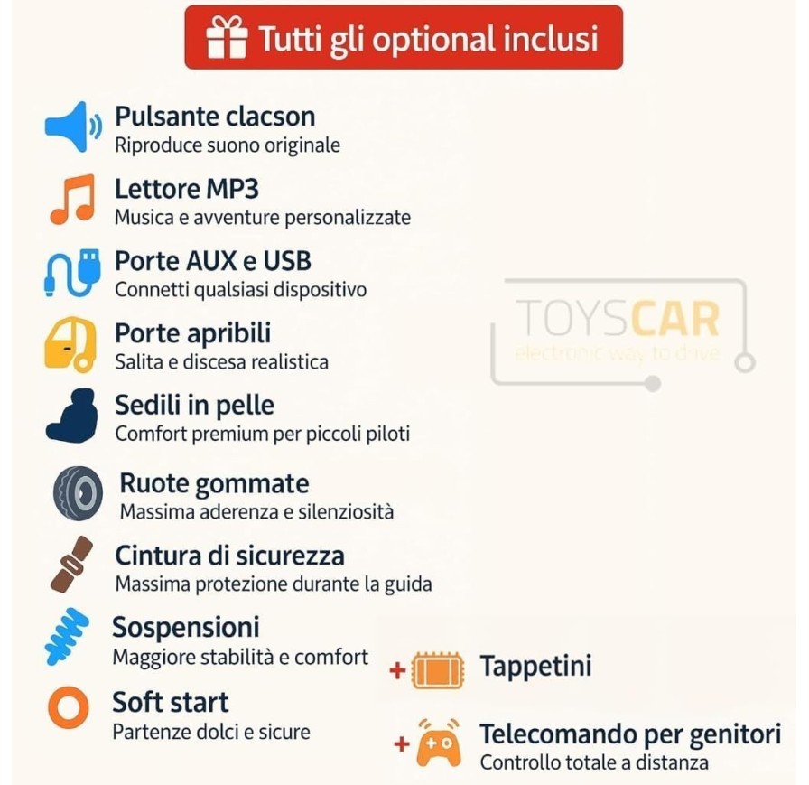 Auto Macchina Elettrica per Bambini 12V Audi SQ8 e-tron Sedile Pelle con Telecomando Cintura di Sicurezza Porte Apribili