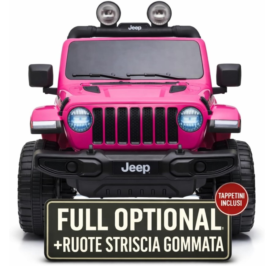 Jeep Wrangler Rubicon 12V Auto Elettrica Bambini | Toyscar