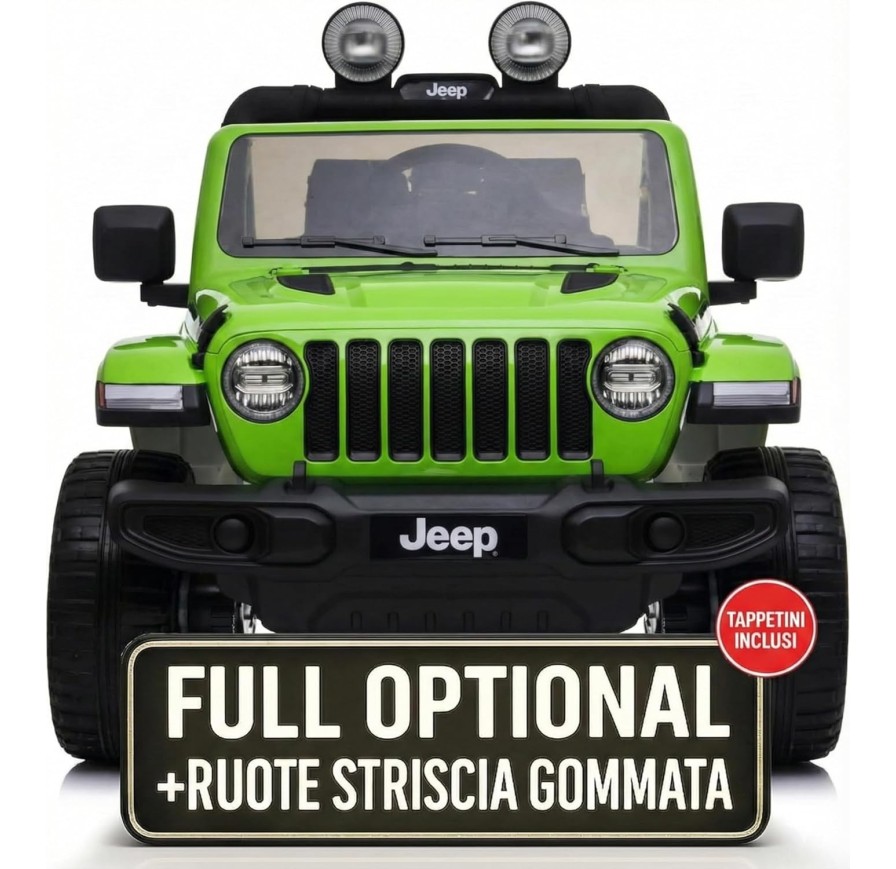 Jeep Wrangler Rubicon 12V Auto Elettrica Bambini | Toyscar