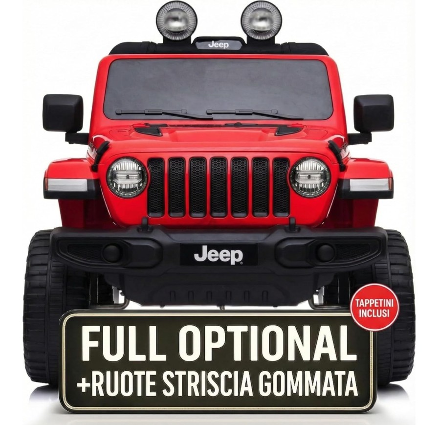 Jeep Wrangler Rubicon 12V Auto Elettrica Bambini | Toyscar
