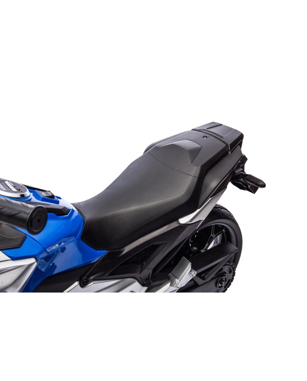 Moto Elettrica per Bambini Honda NC750X 12V Con Luci LED, MP3, USB e Avvio One-Click 3-6 Anni Blue|Toys Car