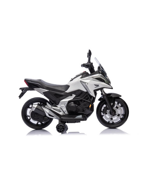 Moto Elettrica per Bambini Honda NC750X 12V Con Luci LED, MP3, USB e Avvio One-Click 3-6 Anni|Toys Car