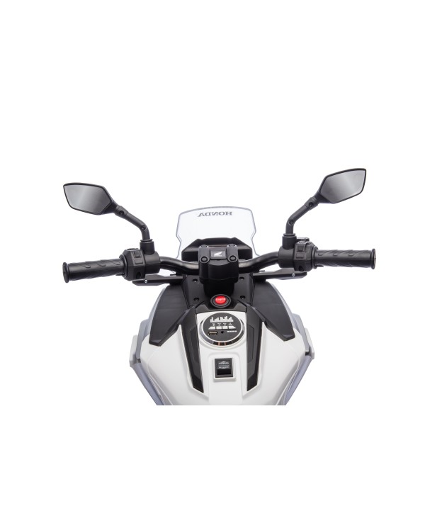 Moto Elettrica per Bambini Honda NC750X 12V Con Luci LED, MP3, USB e Avvio One-Click 3-6 Anni|Toys Car