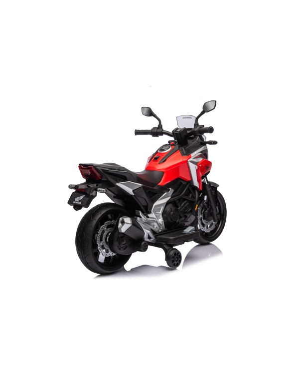 Moto Elettrica per Bambini Honda NC750X 12V Con Luci LED, MP3, USB e Avvio One-Click 3-6 Anni Giallo|Toys Car