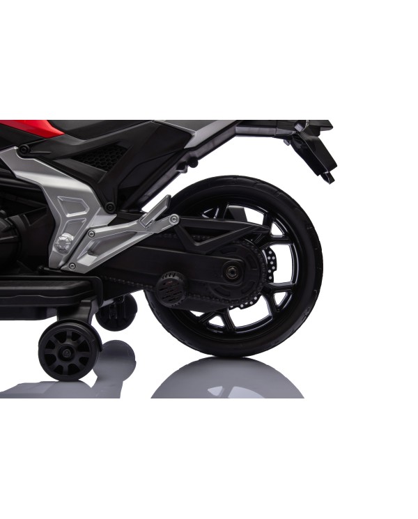 Moto Elettrica per Bambini Honda NC750X 12V Con Luci LED, MP3, USB e Avvio One-Click 3-6 Anni Giallo|Toys Car