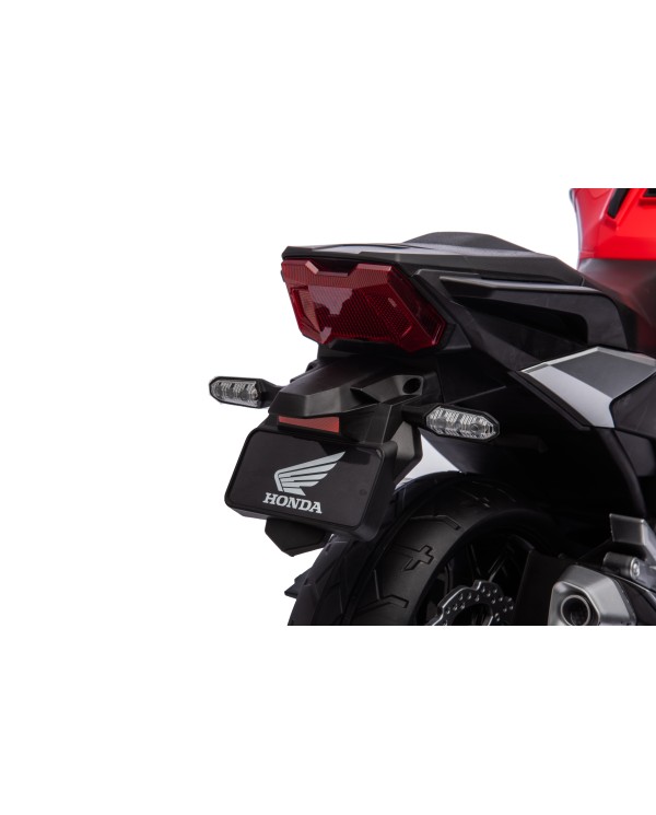 Moto Elettrica per Bambini Honda NC750X 12V Con Luci LED, MP3, USB e Avvio One-Click 3-6 Anni Giallo|Toys Car