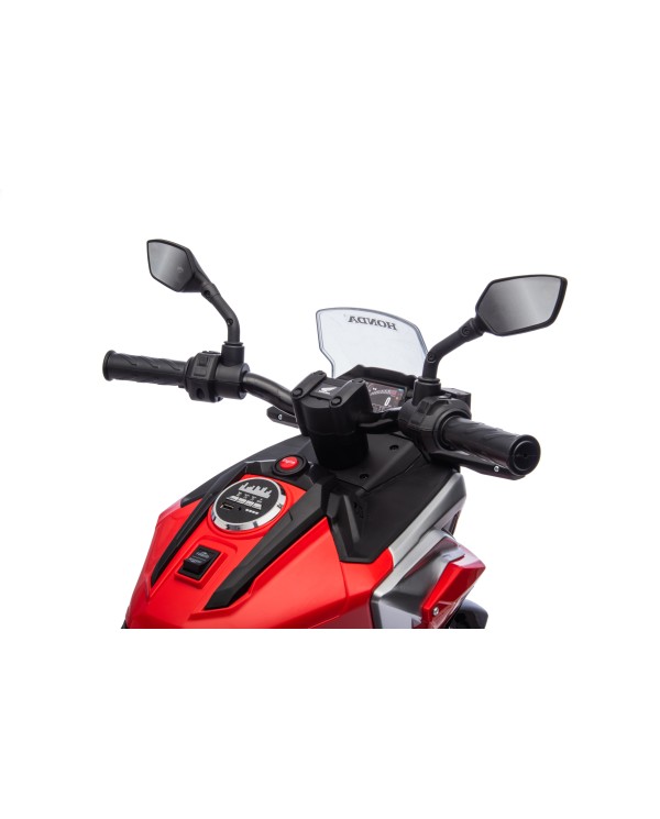 Moto Elettrica per Bambini Honda NC750X 12V Con Luci LED, MP3, USB e Avvio One-Click 3-6 Anni Giallo|Toys Car