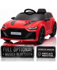 Audi RS6 Avant GT 12V Bambini Bianca | ToysCar