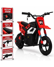 Moto Elettrica Bambini 24V Thunder Pro 350W | TOYSCAR