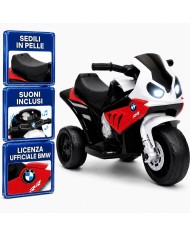 Moto elettrica per bambini BMW S1000RR 6V rossa