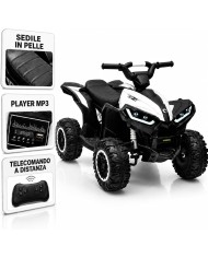 Quad elettrico per bambini 12V Falcon X bianco