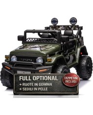 Toyota FJ Cruiser Militare 12V con Tappetini | TOYSCAR