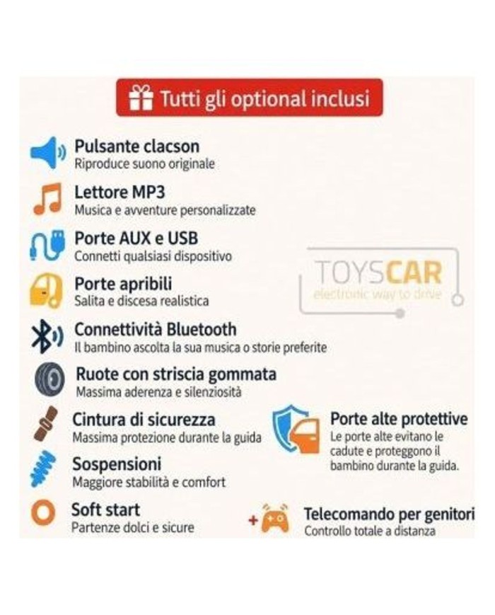 Auto elettriche per Bambini|Toyscar