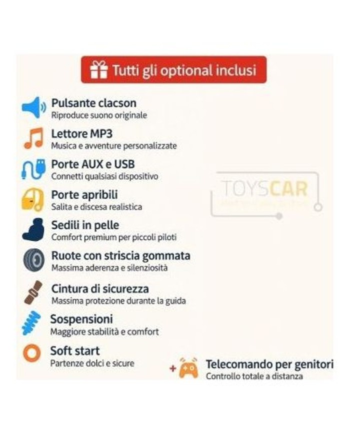Auto elettriche per Bambini|Toyscar