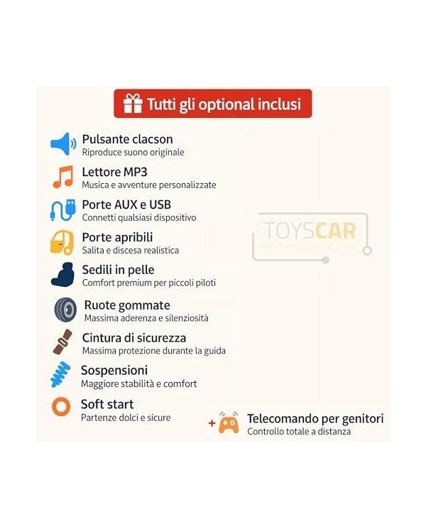 Auto Elettrica per Bambini Big Adventure 24V Rosa 2 Posti 400W Sedile in Pelle con Tappetini|Toyscar