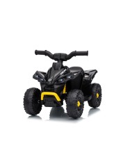 Quad elettrico bambini Can-Am Renegade 12V nero - vista anteriore