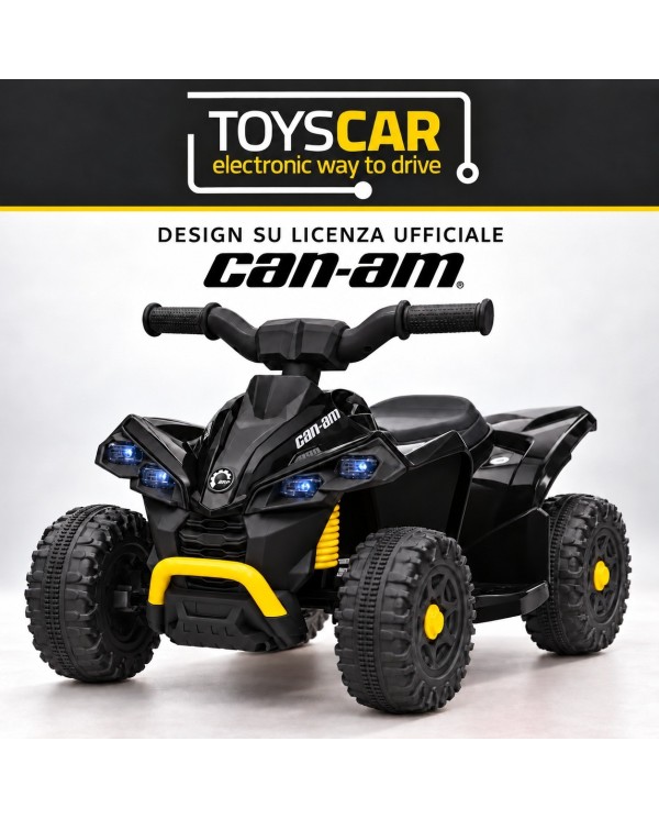 Quad Elettrico Bambini Can-Am Renegade 12V con Bluetooth e MP3|Toyscar