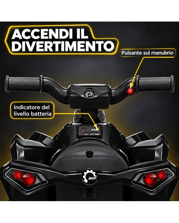 Quad Elettrico Bambini Can-Am Renegade 12V con Bluetooth e MP3|Toyscar