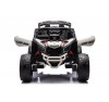 Auto Macchina Elettrica per Bambini 24V UTV CAN AM MAVERICK  Telecomando 2 Motori da 200W Porte Apribili Bianca