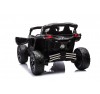 Auto Macchina Elettrica per Bambini 24V UTV CAN AM MAVERICK  Telecomando 2 Motori da 200W Porte Apribili Bianca