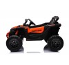 Auto Macchina Elettrica per Bambini 24V UTV CAN AM MAVERICK Full Optional Telecomand Doppio Motore TOYSCAR Orange