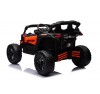 Auto Macchina Elettrica per Bambini 24V UTV CAN AM MAVERICK Full Optional Telecomand Doppio Motore TOYSCAR Orange