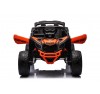 Auto Macchina Elettrica per Bambini 24V UTV CAN AM MAVERICK Full Optional Telecomand Doppio Motore TOYSCAR Orange