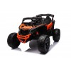 Auto Macchina Elettrica per Bambini 24V UTV CAN AM MAVERICK Full Optional Telecomand Doppio Motore TOYSCAR Orange