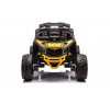 Auto Macchina Elettrica per Bambini 24V UTV CAN AM MAVERICK  Telecomando 2 Motori da 200W Porte Apribili Yellow