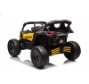 Auto Macchina Elettrica per Bambini 24V UTV CAN AM MAVERICK  Telecomando 2 Motori da 200W Porte Apribili Yellow