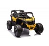 Auto Macchina Elettrica per Bambini 24V UTV CAN AM MAVERICK  Telecomando 2 Motori da 200W Porte Apribili Yellow