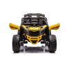 Auto Macchina Elettrica per Bambini 24V UTV CAN AM MAVERICK  Telecomando 2 Motori da 200W Porte Apribili Yellow