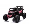 Auto Macchina Elettrica per Bambini 24V UTV CAN AM MAVERICK  Telecomando 2 Motori da 200W Porte Apribili Rosa