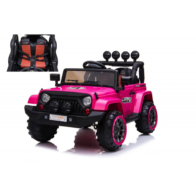 Macchina Elettrica per Bambini 12V Kidfun Mini Car Rosa – acquista